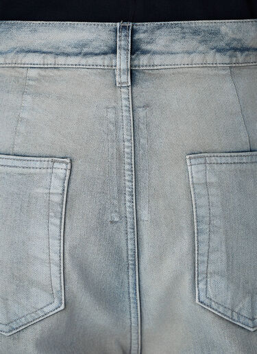 Rick Owens DRKSHDW Bolan Bootcut Jeans White drk0162003