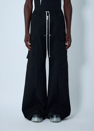 Rick Owens DRKSHDW Cargo Jumbo Bela Pants Black drk0162012