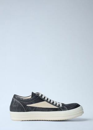 Rick Owens DRKSHDW Denim Vintage Sneakers Brown drk0162016
