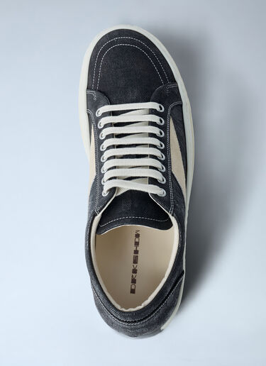 Rick Owens DRKSHDW Denim Vintage Sneakers Brown drk0162016