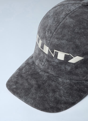 Rick Owens DRKSHDW Embroidered Baseball Cap Grey drk0162020