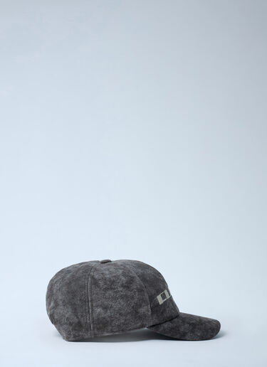 Rick Owens DRKSHDW Embroidered Baseball Cap Grey drk0162020