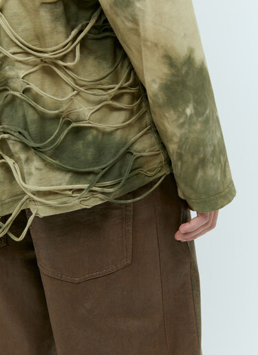 Diesel T-크라넷 긴팔 티셔츠 그린 dsl0157004