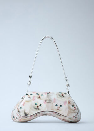 Diesel Play Shoulder Bag White dsl0261034