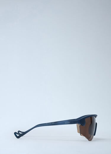 District Vision Junya Racer Sunglasses Blue dtv0160005