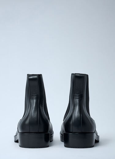 Leather Boots Dries Van Noten Leather Boots Black dvn0162033