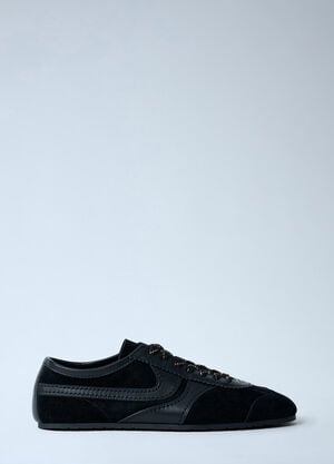 Dries Van Noten Suede Sneakers Black dvn0162037
