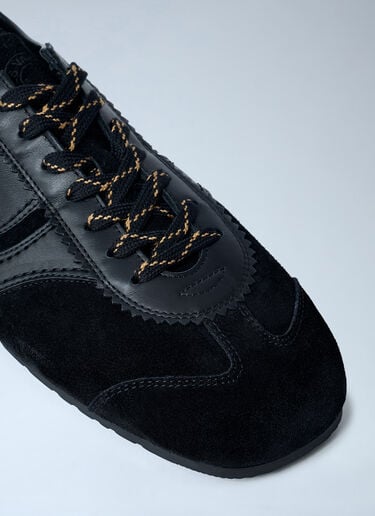 Suede Sneakers Dries Van Noten Suede Sneakers Black dvn0162037