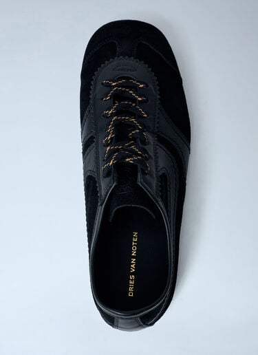 Suede Sneakers Dries Van Noten Suede Sneakers Black dvn0162037