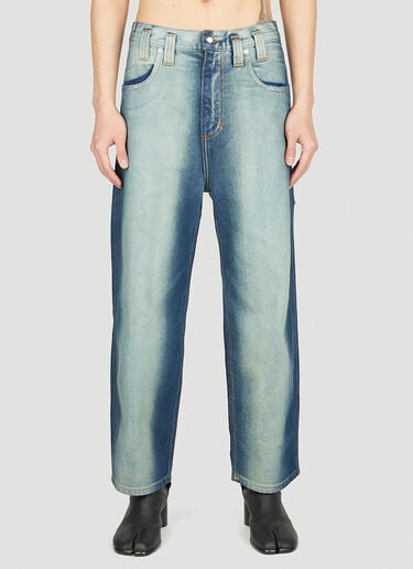 배기 진 Eckhaus Latta 배기 진 블루 eck0351004
