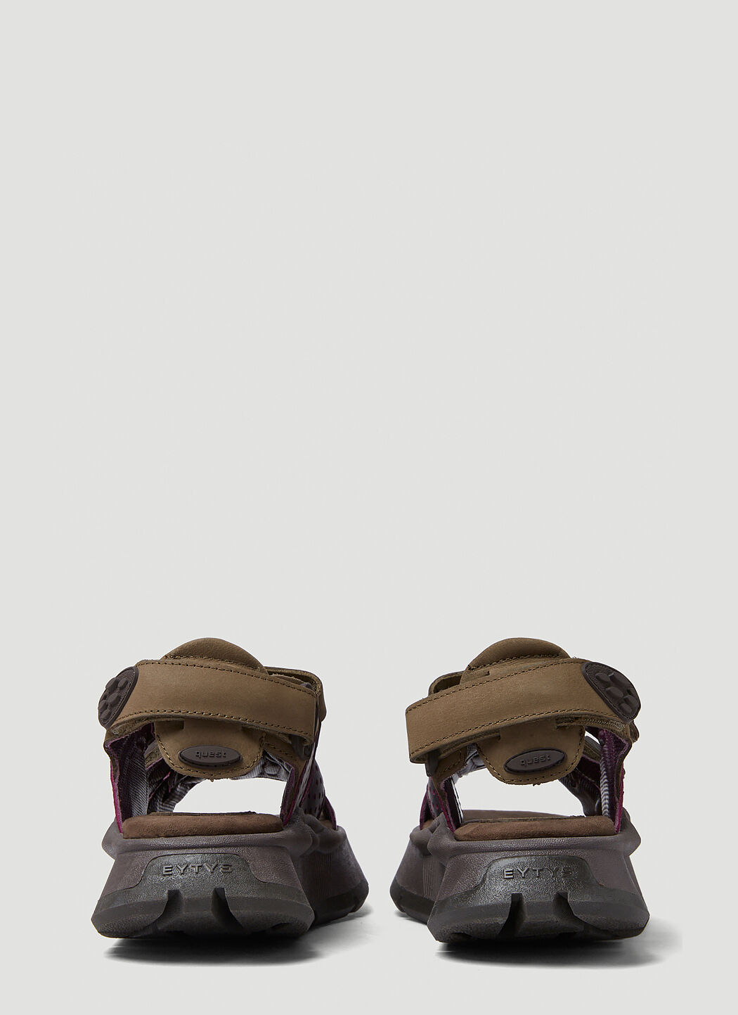 Eytys Quest Platform Sandals in Grey | LN-CC