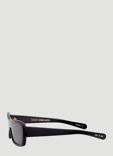 Flatlist X Veneda Carter 디스코 선글라스 블랙 fve0346001