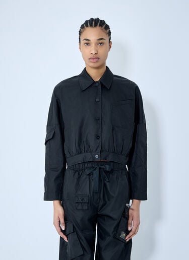 Duchesse Short Jacket GANNI Duchesse Short Jacket Black gan0259001
