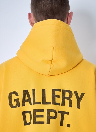 Gallery Dept. 90s Hooded Sweatshirt Yellow gdp0160003