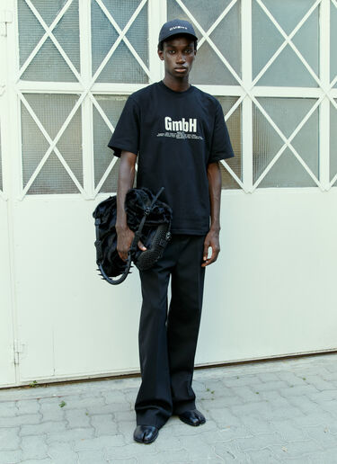 Logo Print T-Shirt GmbH Logo Print T-Shirt Black gmb0154014