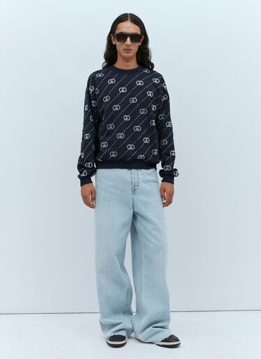 Gucci 크리스탈 로고 스웨트셔츠 블랙 guc0154016