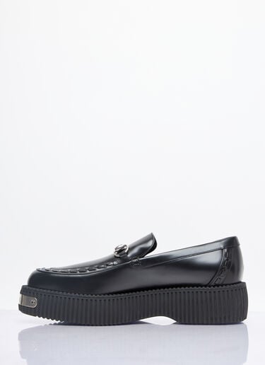 Horsebit Creeper Loafers Gucci Horsebit Creeper Loafers Black guc0158015