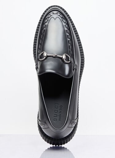 Horsebit Creeper Loafers Gucci Horsebit Creeper Loafers Black guc0158015