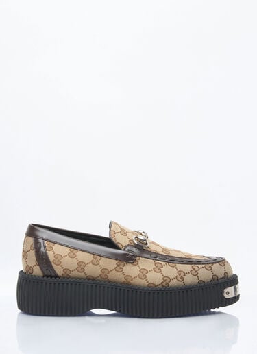 Horsebit Creeper 乐福鞋 Gucci Horsebit Creeper 乐福鞋 米色 guc0158016