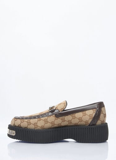Horsebit Creeper 乐福鞋 Gucci Horsebit Creeper 乐福鞋 米色 guc0158016