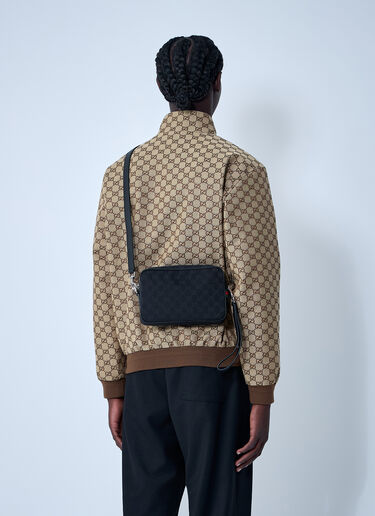 Gucci 스몰 GG 캔버스 파우치 블랙 guc0161063