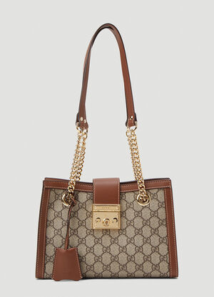 Gucci Medium Padlock Handbag Natural guc0243198