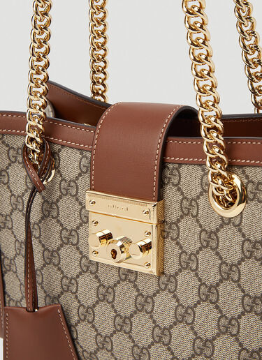 Gucci Medium Padlock Handbag Natural guc0243198