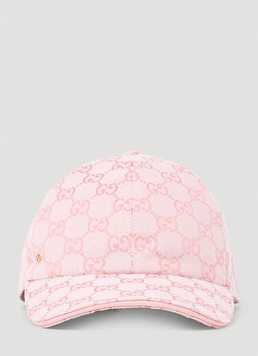 Gucci 인터로킹 GG 베이스볼 캡 핑크 guc0253144