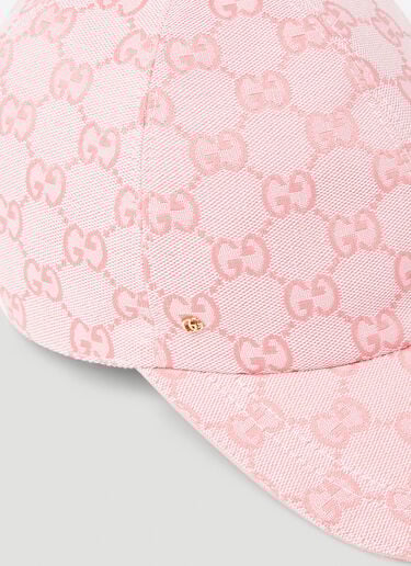 Gucci 인터로킹 GG 베이스볼 캡 핑크 guc0253144