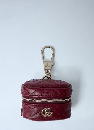 Gucci GG Marmont AirPods Holder Bordeaux guc0261033