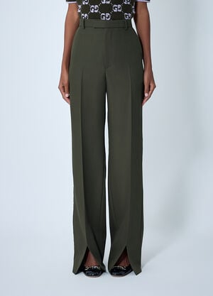 Gucci Tailored Wool Pants Black guc0261113