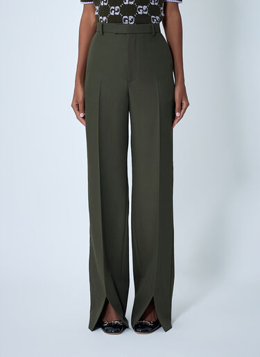 Gucci Tailored Wool Pants Black guc0261113