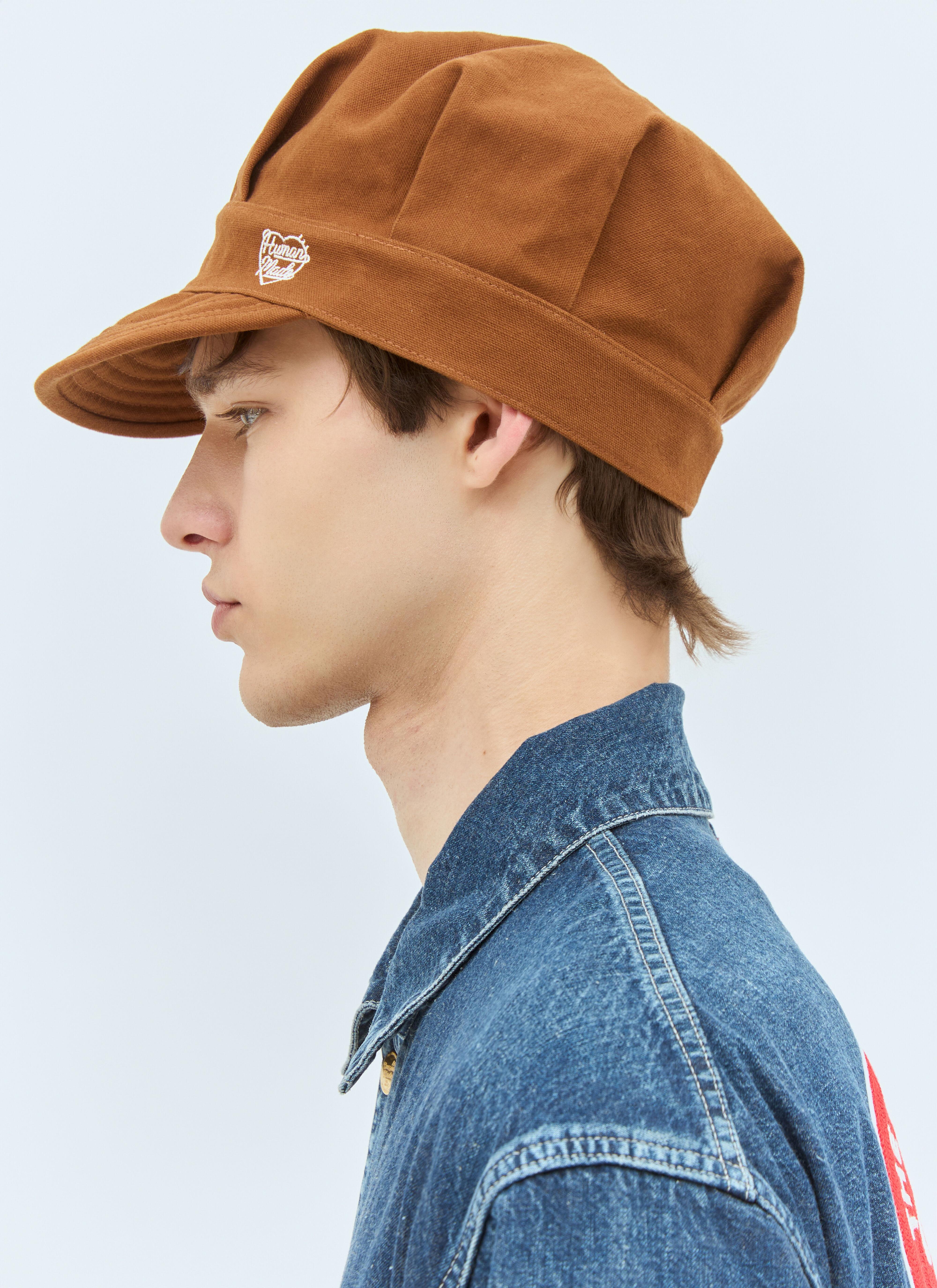 HUMAN MADE DUCK WORK CAP ブラウン　L Human Made Men's' Duck Work Hat in Brown | LN-CC®