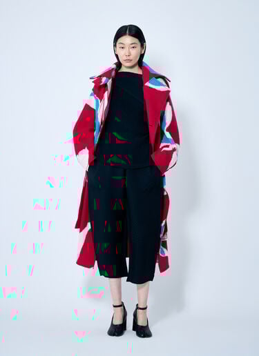 비거 플리츠 솔리드 탑 Issey Miyake 비거 플리츠 솔리드 탑 블랙 ism0259001
