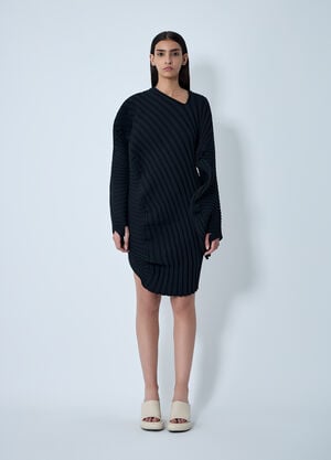 Issey Miyake Knit As If Top Red ism0262005