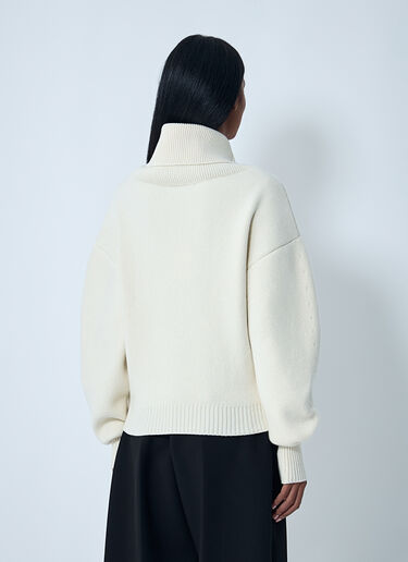 Jacquemus La Maille Pallone Sweater White jac0262009