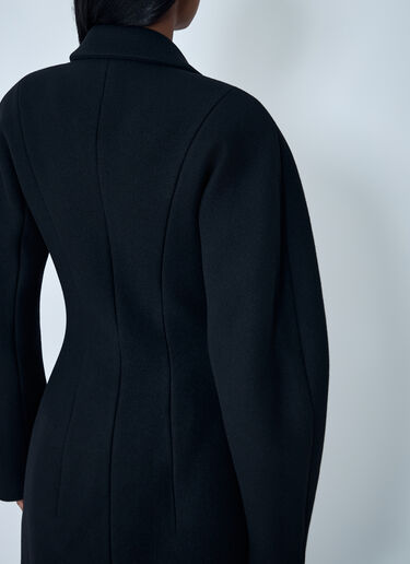 Curved Coat Jacquemus Curved Coat Black jac0262014