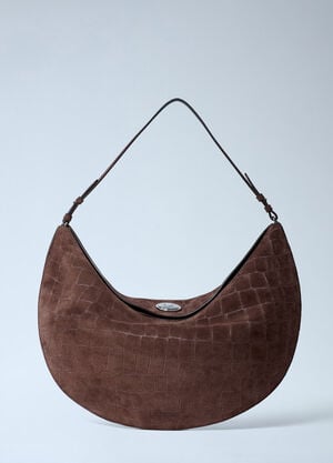 Jacquemus Le Calisso Round Shoulder Bag Dark Brown jac0262043