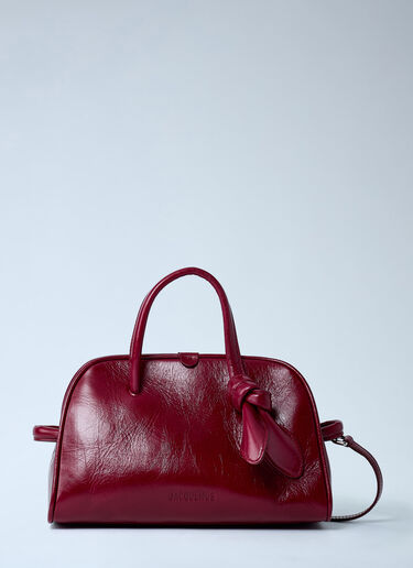 Jacquemus Le Petit Turismo Handbag Burgundy jac0262052