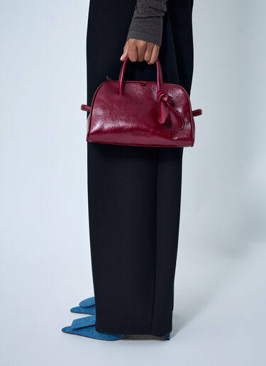 Jacquemus Le Petit Turismo Handbag Burgundy jac0262052