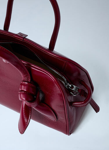 Jacquemus Le Petit Turismo Handbag Burgundy jac0262052
