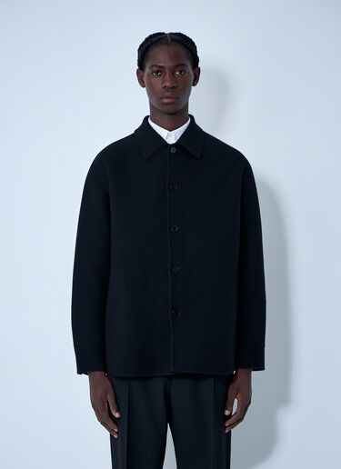 Jil Sander Wool Shirt Black jil0161005