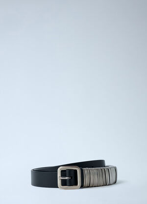 Jil Sander Leather Belt Black jil0262024