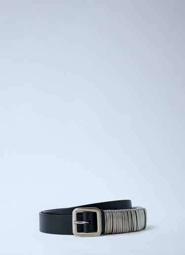 Jil Sander Leather Belt Black jil0262024