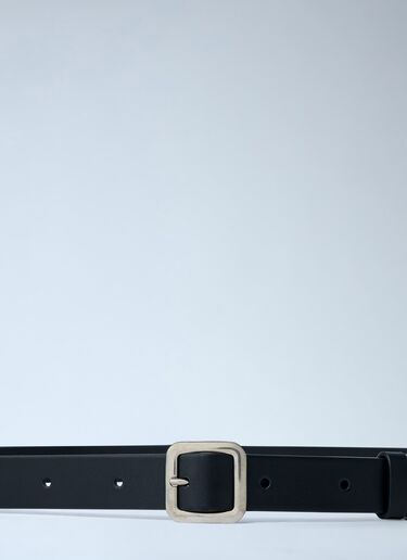 Jil Sander Leather Belt Black jil0262024