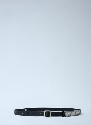 Jil Sander Leather Belt Black jil0262024