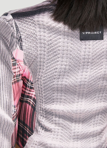 트롱프뢰유 카디건 보디슈트 Y/Project x Jean Paul Gaultier 트롱프뢰유 카디건 보디슈트 그레이 jpg0252008