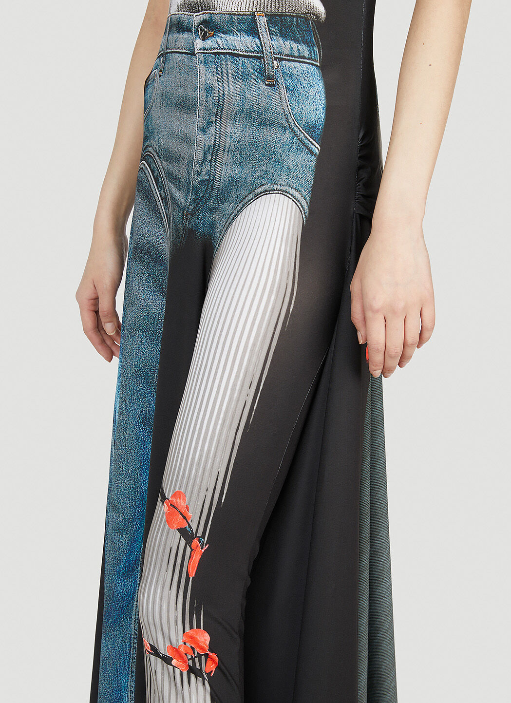 Y/Project x Jean Paul Gaultier Women's' Trompe L'Oeil Pant