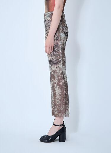 Jean Paul Gaultier 메달리온 메시 스커트  베이지 jpg0261006