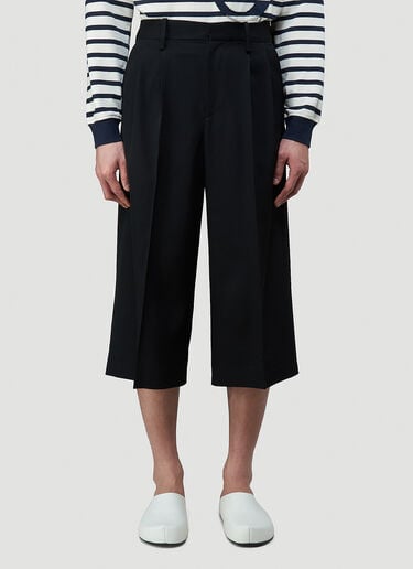 JW Anderson Cropped Straight-Leg Pants Black jwa0144011